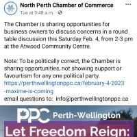 Episode Eight: North Perth CoC Chair talks social media post promoting People's Party event